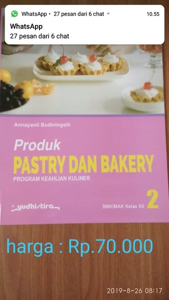 Detail Buku Pastry Dan Bakery Kelas 11 Nomer 41