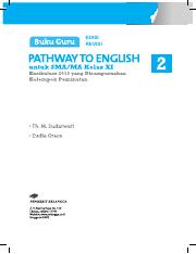 Detail Buku Pathway To English Kelas 11 Nomer 17