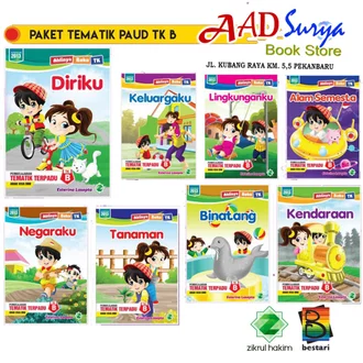 Detail Buku Paud Tematik Nomer 50