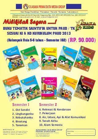 Detail Buku Paud Tematik Nomer 52