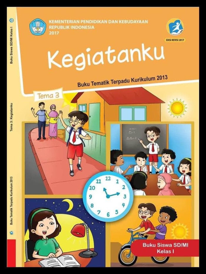 Detail Buku Pegangan Guru Sd Kelas 1 Tema 3 Kegiatanku Nomer 4