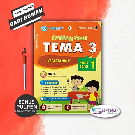 Detail Buku Pelajaran Sd Kelas 1 Tema 3 Nomer 38