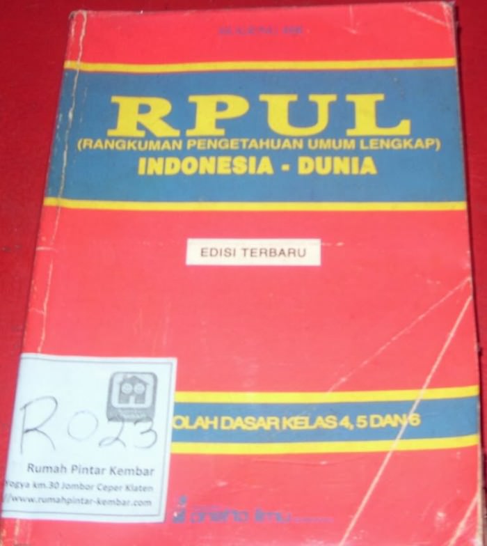 Detail Buku Pelajaran Sd Tahun 1990 Nomer 41