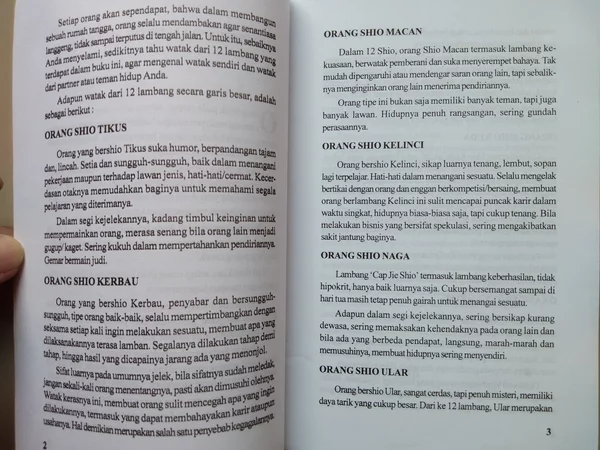 Detail Buku Pelajaran Shio Nomer 9