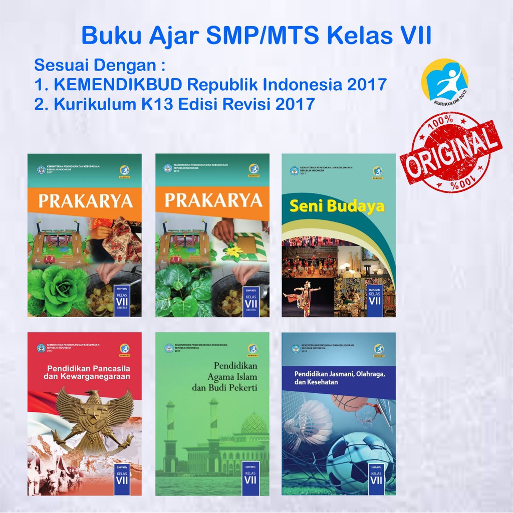 Detail Buku Pelajaran Smp Kelas 7 Kurikulum 2013 Nomer 7