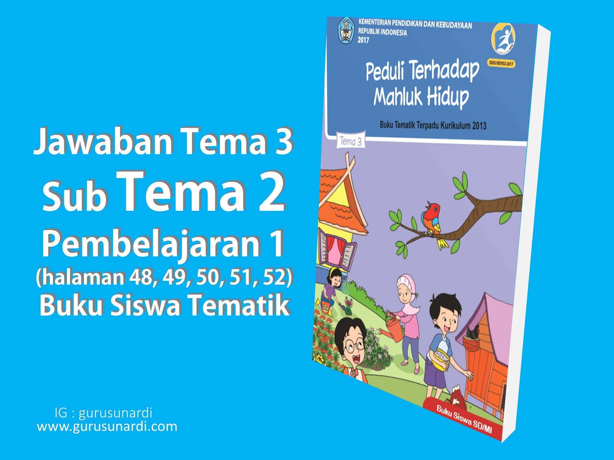 Detail Buku Pelajaran Tema 2 Kelas 4 Nomer 43