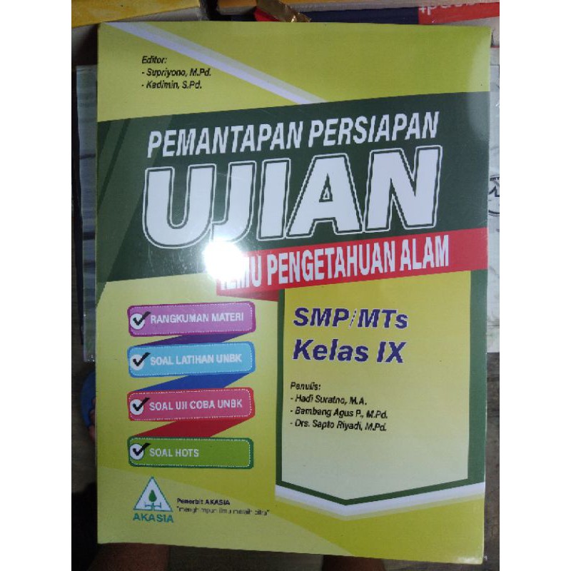 Detail Buku Pemantapan Persiapan Ujian Nomer 22