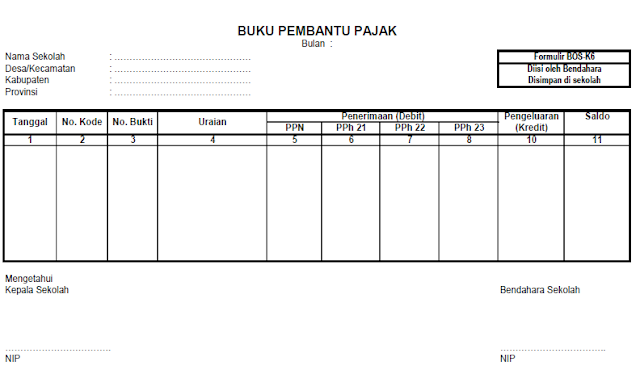 Detail Buku Pembantu Bank Nomer 10