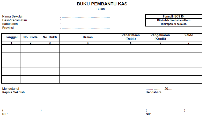 Detail Buku Pembantu Bank Nomer 11