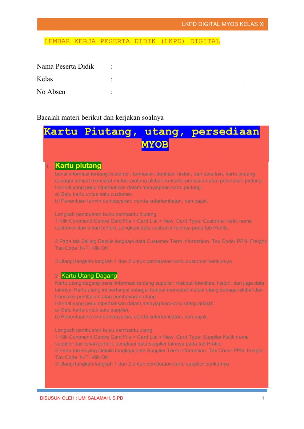Detail Buku Pembantu Utang Dan Piutang Nomer 38