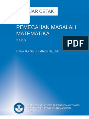 Detail Buku Pemecahan Masalah Matematika Nomer 38