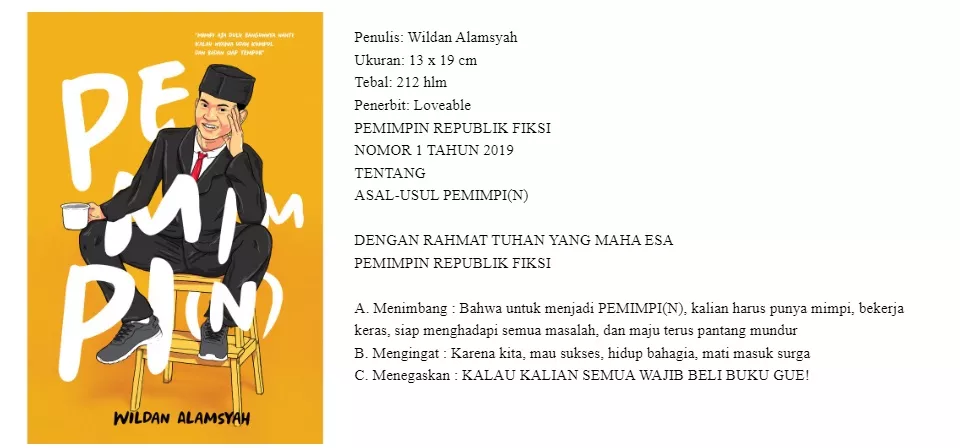 Detail Buku Pemimpin Wildan Nomer 27