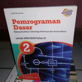 Detail Buku Pemrograman Dasar Kurikulum 2013 Nomer 24