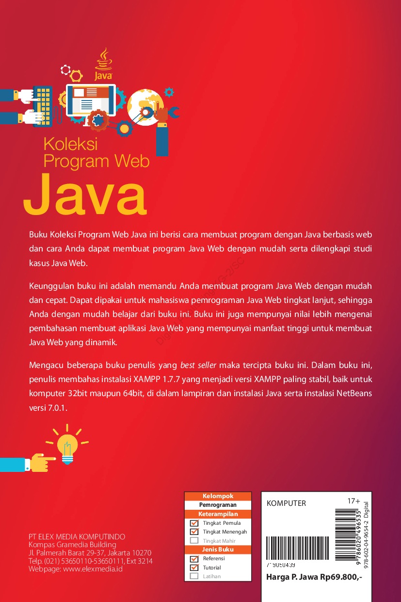 Detail Buku Pemrograman Java Nomer 27