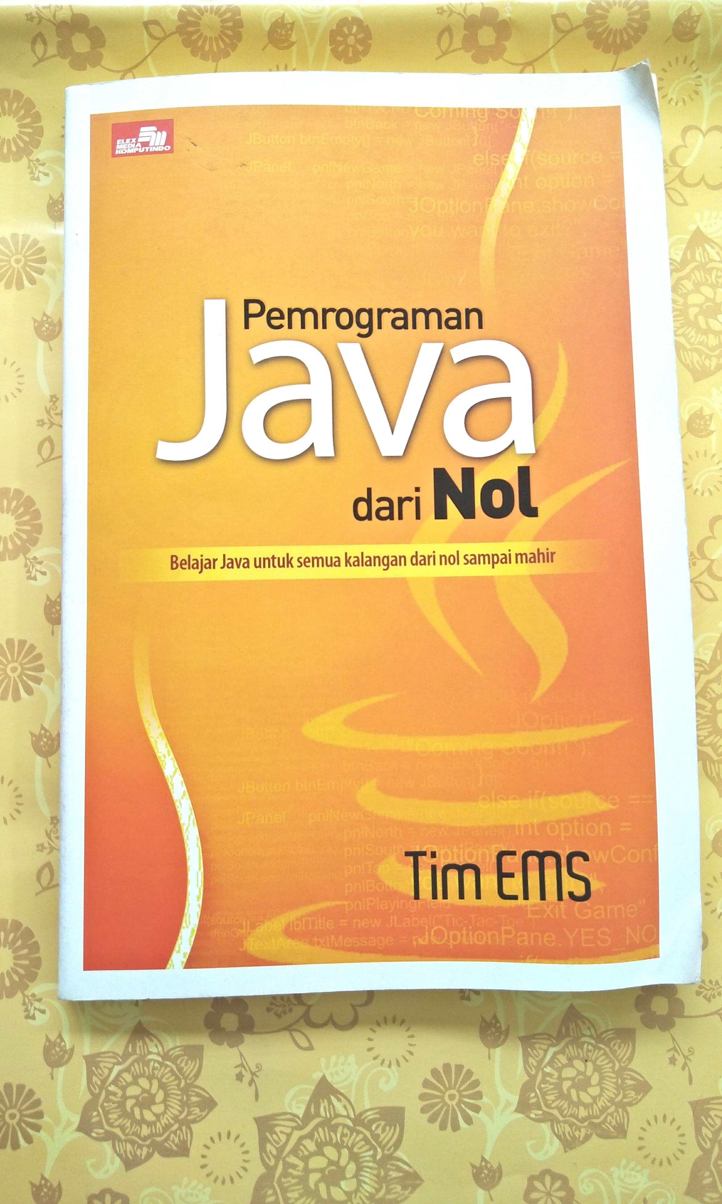 Detail Buku Pemrograman Java Nomer 39