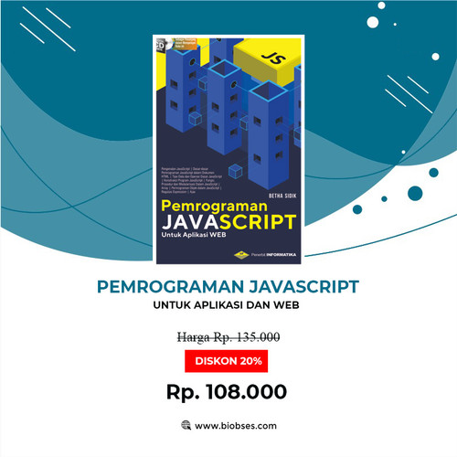 Detail Buku Pemrograman Javascript Nomer 13