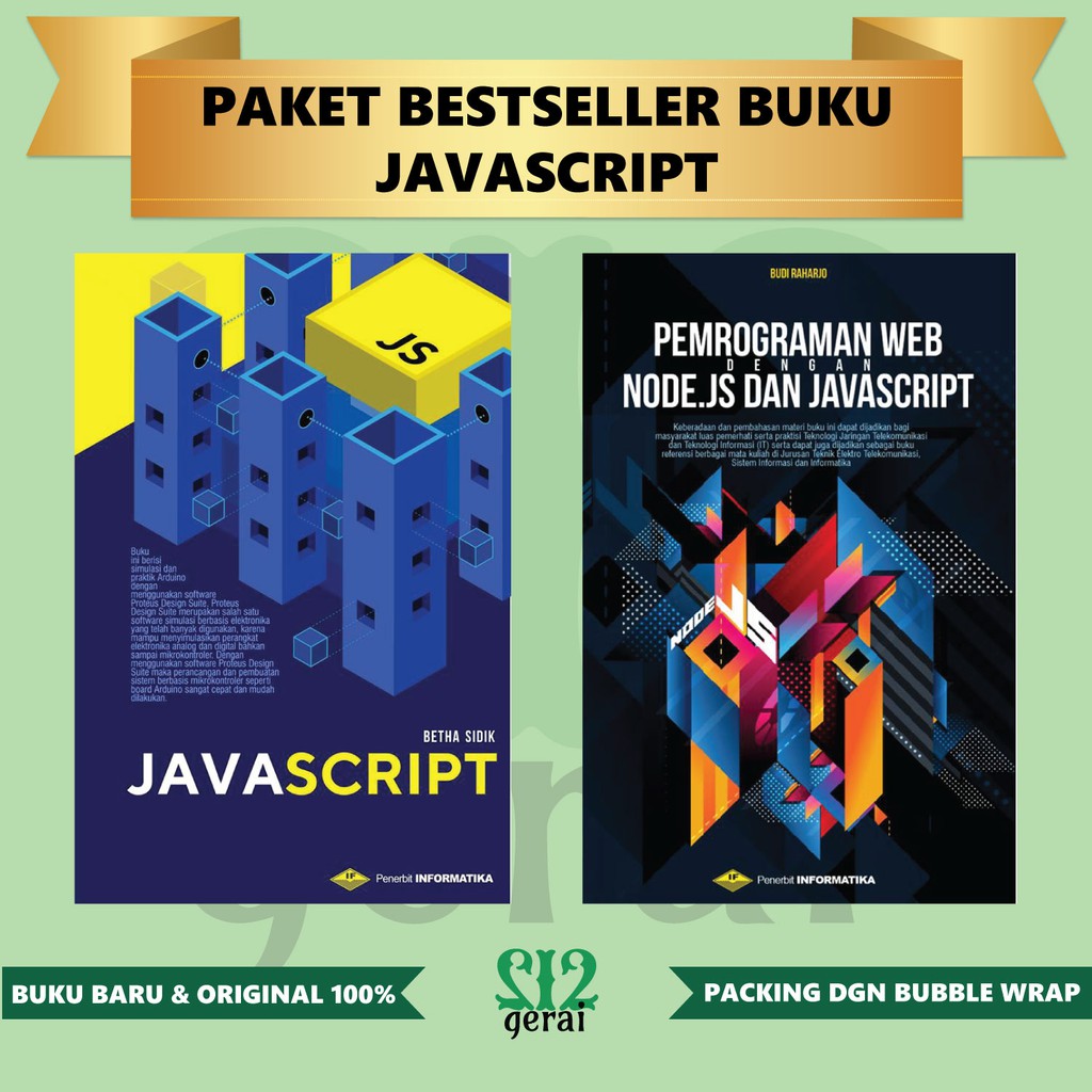 Detail Buku Pemrograman Javascript Nomer 18