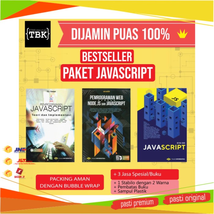 Detail Buku Pemrograman Javascript Nomer 7
