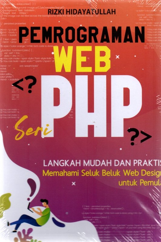 Detail Buku Pemrograman Web Nomer 16