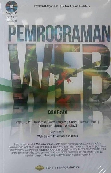 Detail Buku Pemrograman Web Nomer 52