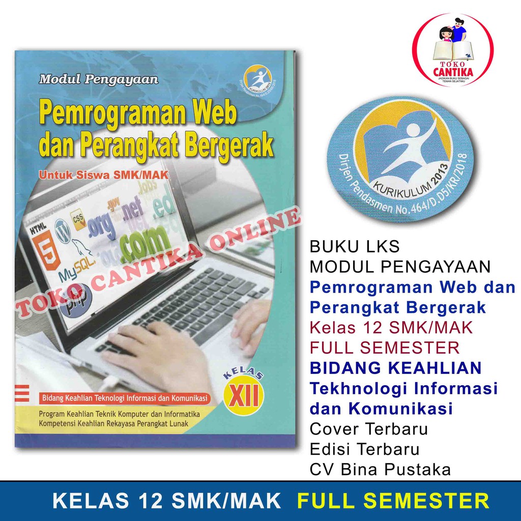 Detail Buku Pemrograman Web Dan Perangkat Bergerak Nomer 29