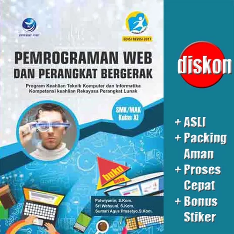 Detail Buku Pemrograman Web Dan Perangkat Bergerak Nomer 44