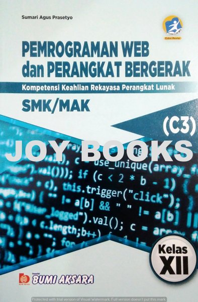 Detail Buku Pemrograman Web Dan Perangkat Bergerak Nomer 9