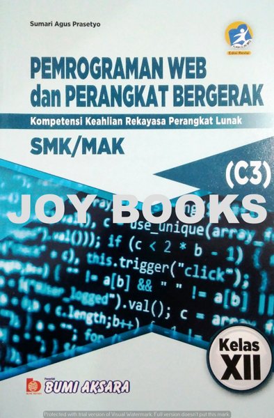 Detail Buku Pemrograman Web Dan Perangkat Bergerak Nomer 9