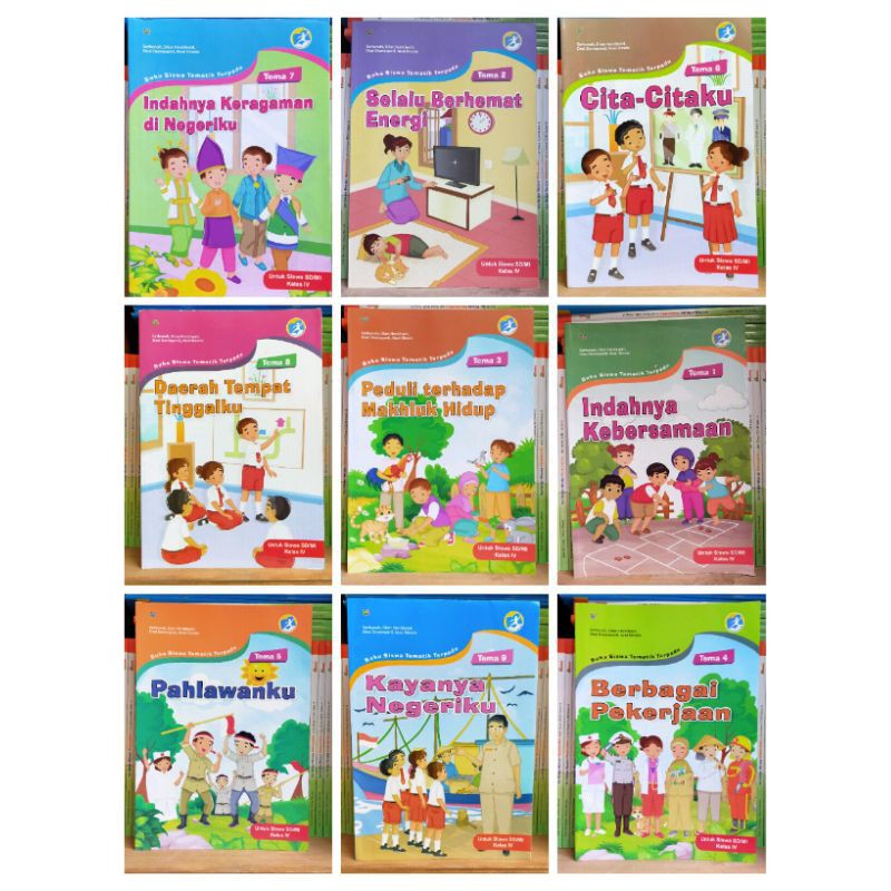 Detail Buku Pendamping Tematik Kelas 4 Nomer 22