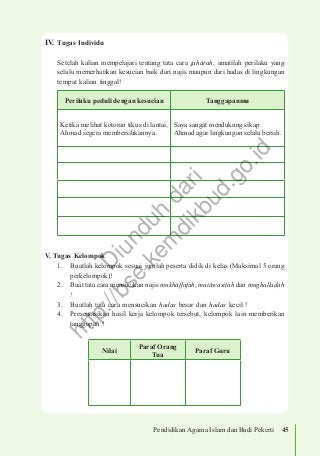 Detail Buku Pendidikan Agama Islam Kelas 7 Nomer 49