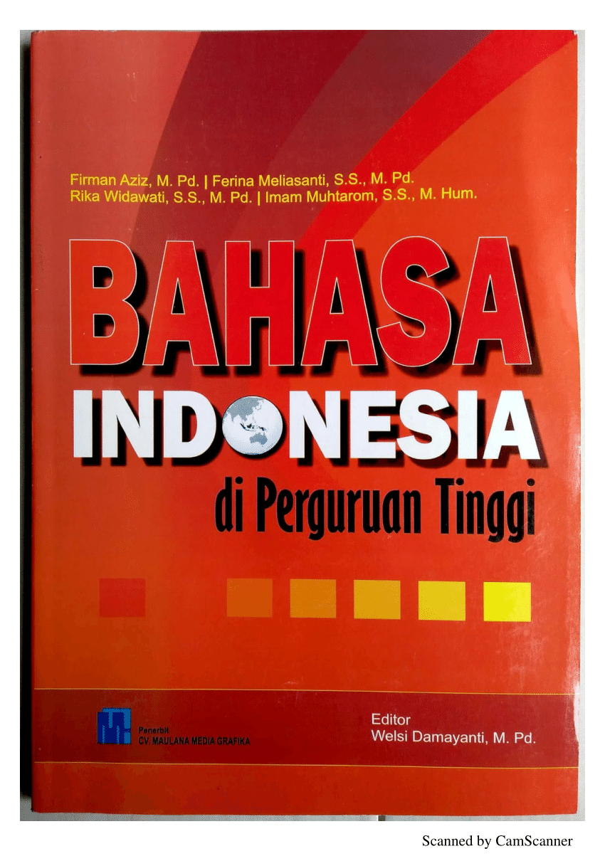 Detail Buku Pendidikan Bahasa Indonesia Nomer 6