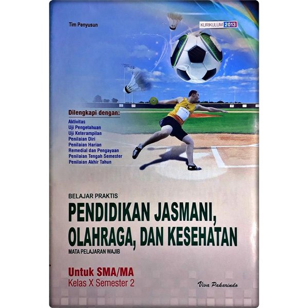 Detail Buku Pendidikan Jasmani Olahraga Dan Kesehatan Kelas 10 Kurikulum 2013 Nomer 15