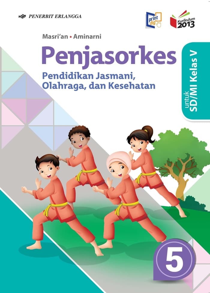 Detail Buku Pendidikan Jasmani Olahraga Dan Kesehatan Kelas 5 Kurikulum 2013 Nomer 8