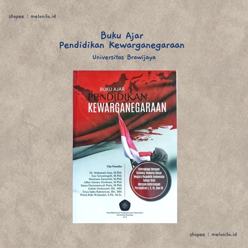 Detail Buku Pendidikan Kewarganegaraan Kuliah Nomer 40