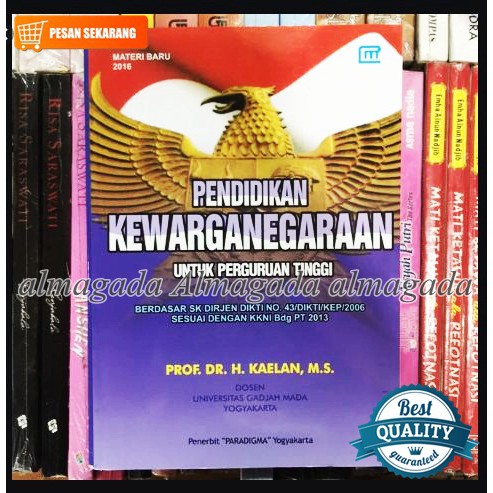 Detail Buku Pendidikan Kewarganegaraan Untuk Perguruan Tinggi Nomer 16