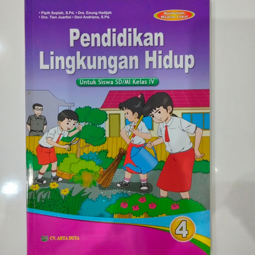 Buku Pendidikan Lingkungan Hidup Kelas 4 Sd - KibrisPDR