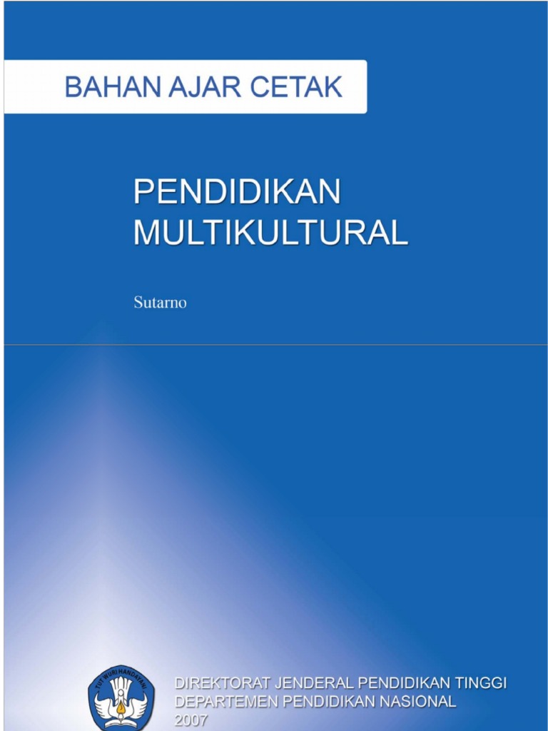Detail Buku Pendidikan Multikultural Nomer 15