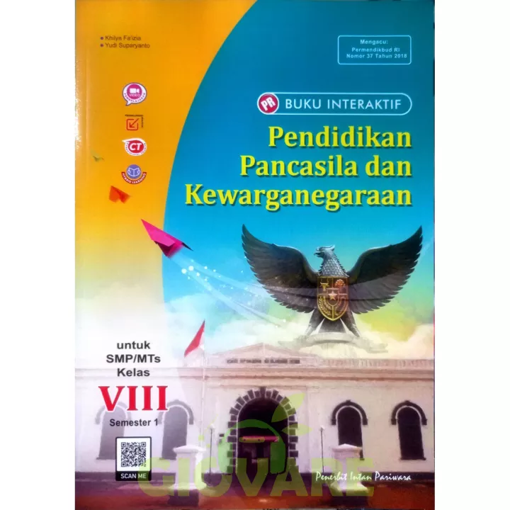 Detail Buku Pendidikan Pancasila Dan Kewarganegaraan Kelas 8 Kurikulum 2013 Nomer 37