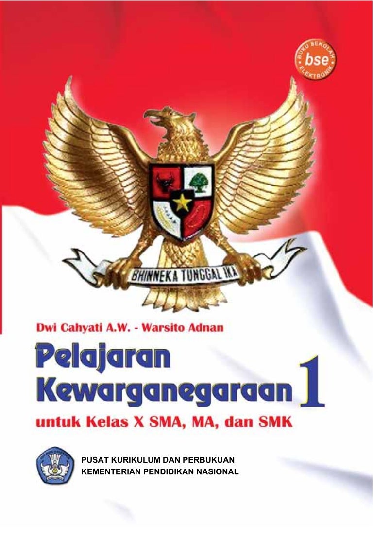 Detail Buku Pendidikan Pancasila Dan Kewarganegaraan Kelas X Nomer 14