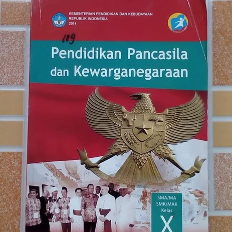 Detail Buku Pendidikan Pancasila Dan Kewarganegaraan Kelas X Nomer 34