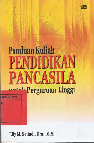 Detail Buku Pendidikan Pancasila Untuk Perguruan Tinggi Nomer 24