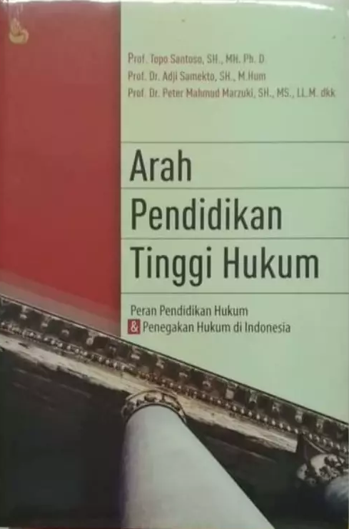 Detail Buku Penelitian Hukum Karangan Peter Mahmud Marzuki Nomer 43