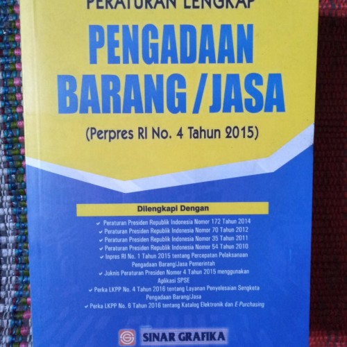 Detail Buku Pengadaan Barang Dan Jasa Nomer 12