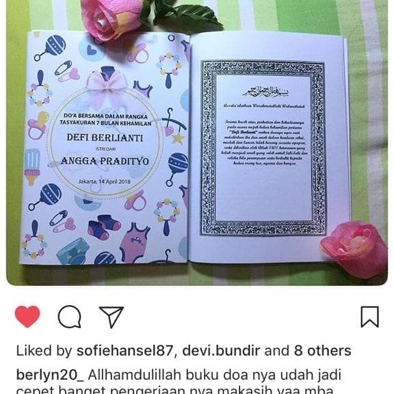 Detail Buku Pengajian 4 Bulanan Nomer 8