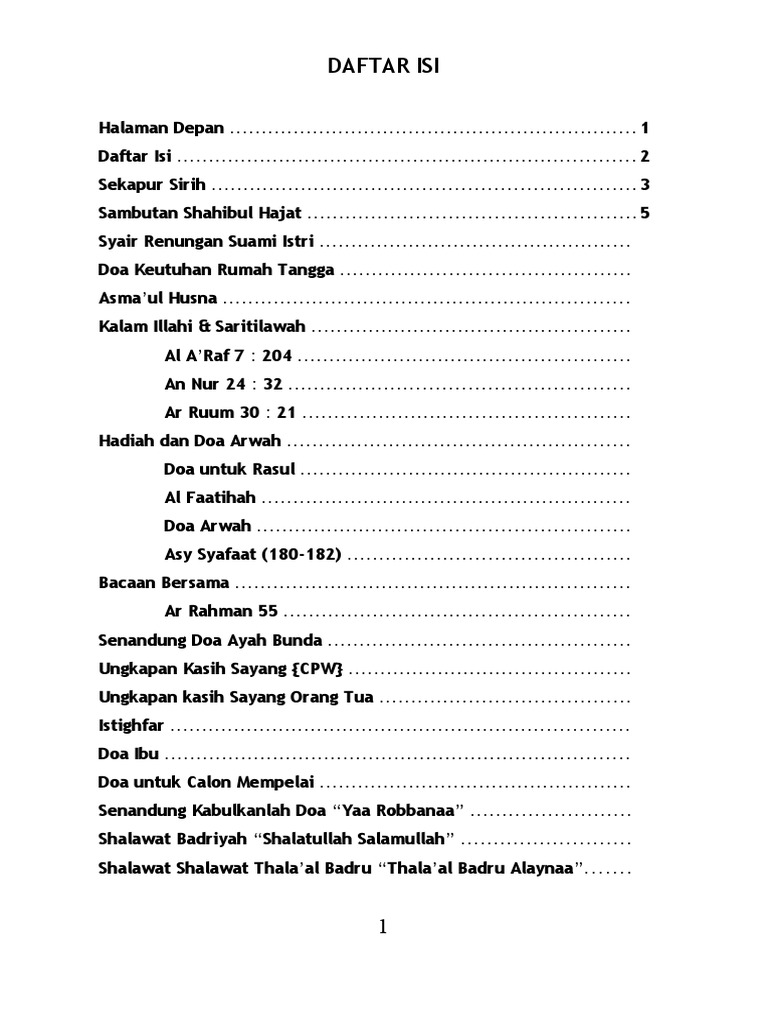 Detail Buku Pengajian Pernikahan Nomer 18