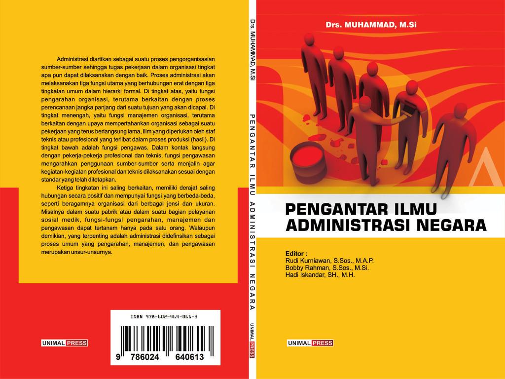 Detail Buku Pengantar Administrasi Publik Nomer 18