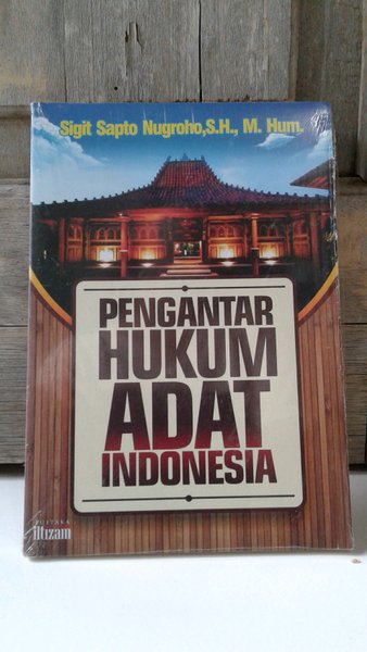 Detail Buku Pengantar Hukum Adat Nomer 11