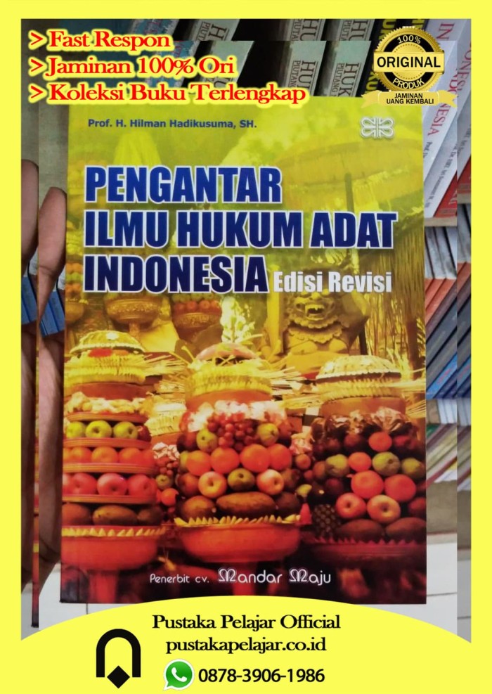 Detail Buku Pengantar Hukum Adat Nomer 43