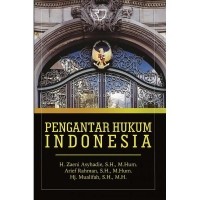 Detail Buku Pengantar Hukum Indonesia Nomer 28