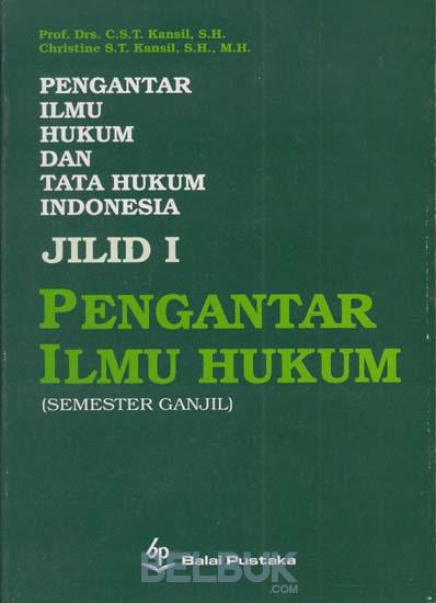 Detail Buku Pengantar Hukum Indonesia Nomer 36